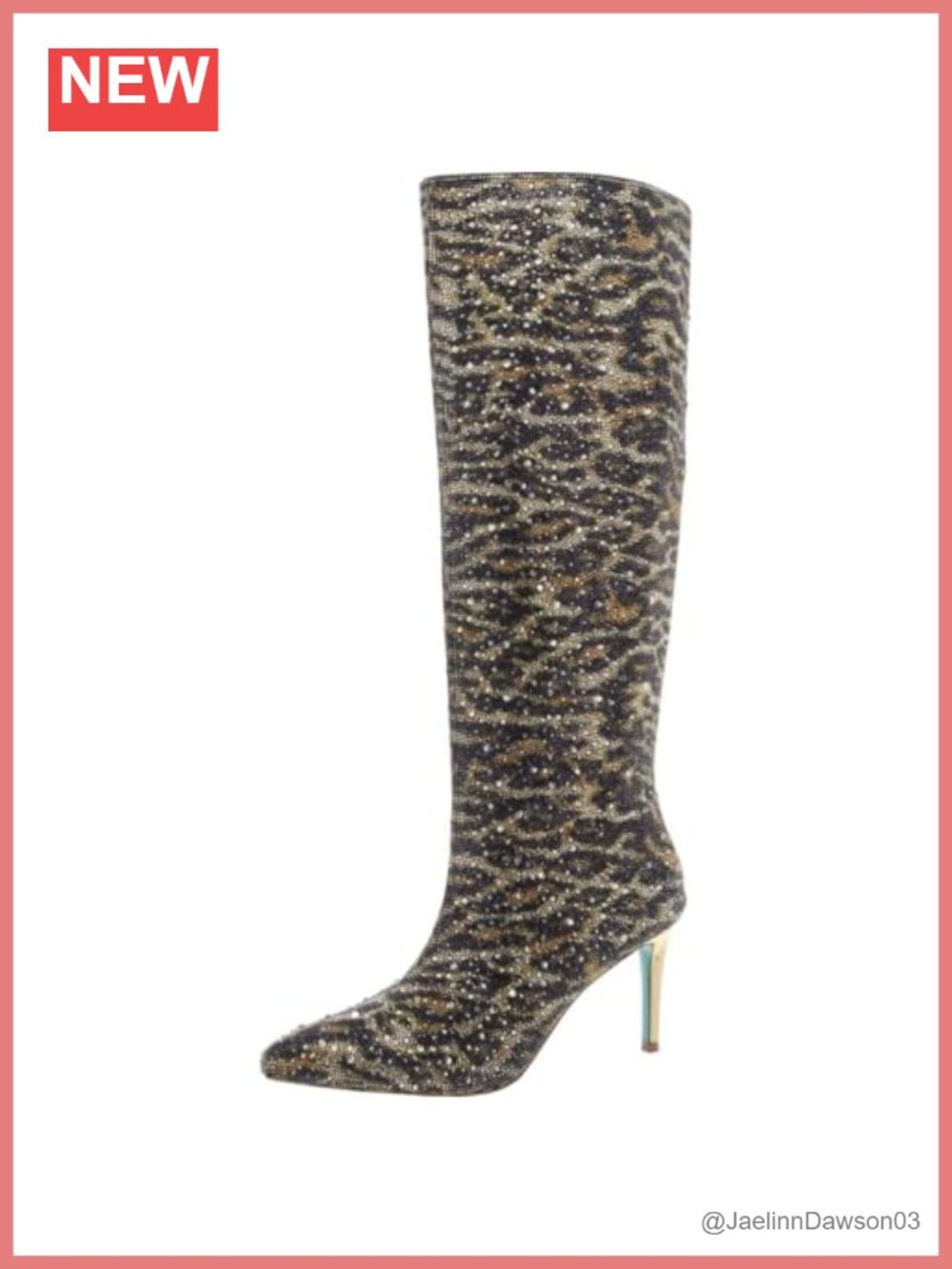 Womens Knee High Stiletto Heel Pointed Toe Boots Synthetic Zip